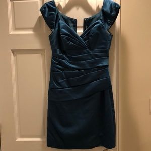 Alfred Angelo Bridesmaid Dress in Tealness